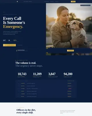 Dedicated Wildlife Services Landing Page Template
