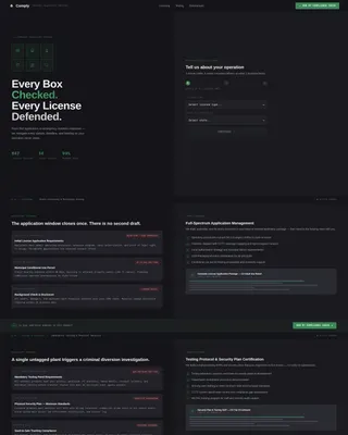 Specialist Regulatory & Licensing Privacy Policy & Terms Website Template
