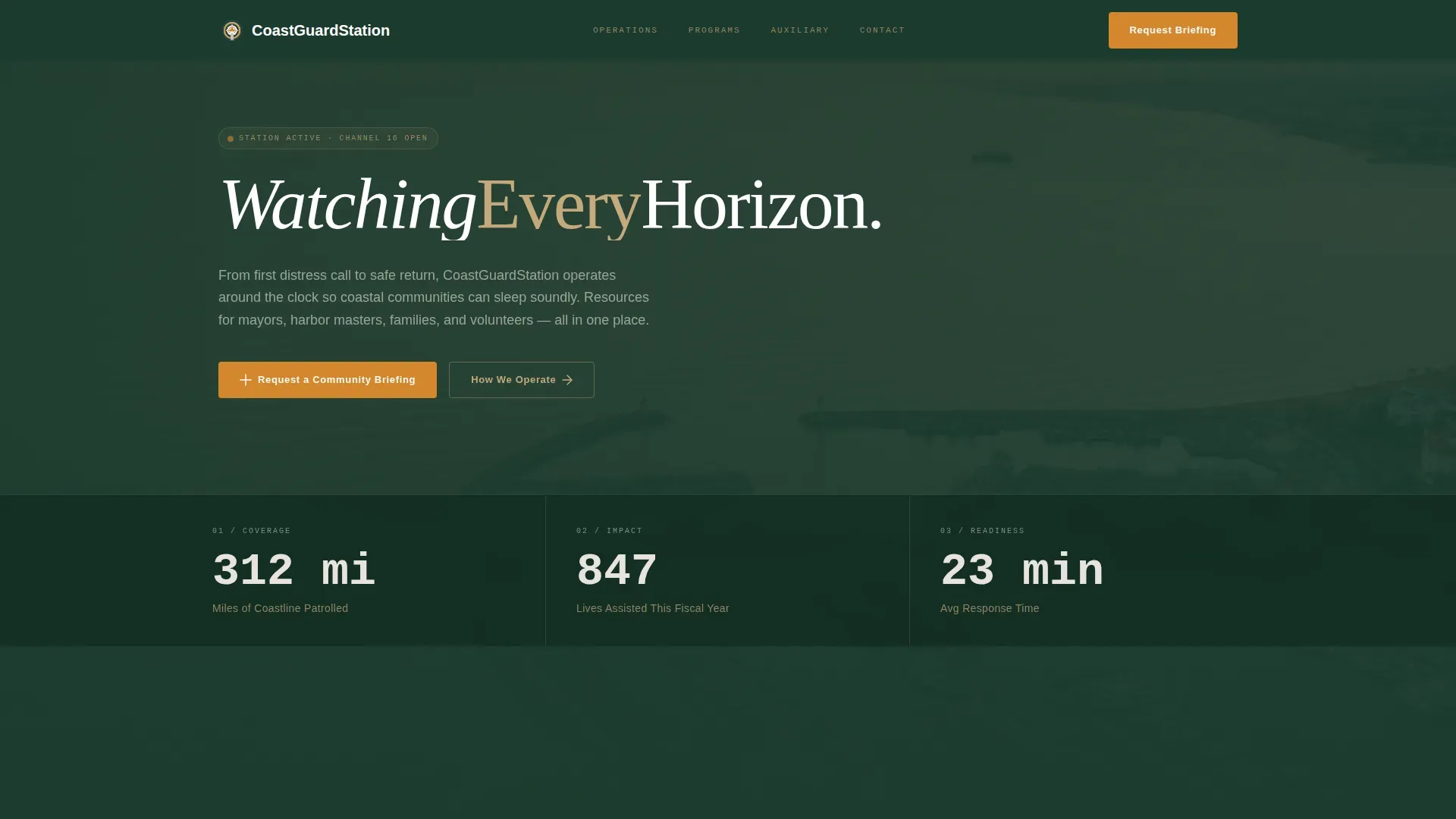 Expert Military & Defense Professional Website Template