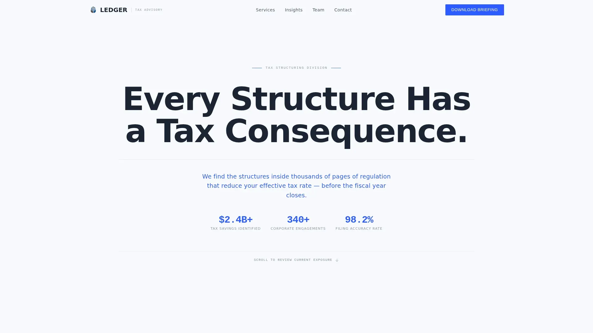 Revenue & Tax Authority Directory Website Template