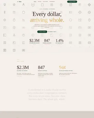 Embassy & Consulate Pricing & Packages Website Template