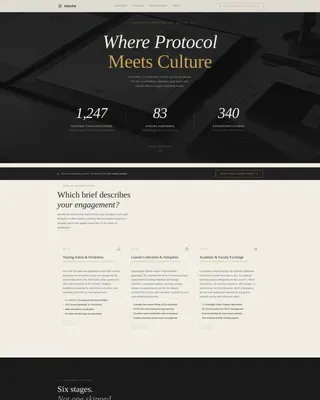 Specialist Embassy & Consulate Professional Website Template