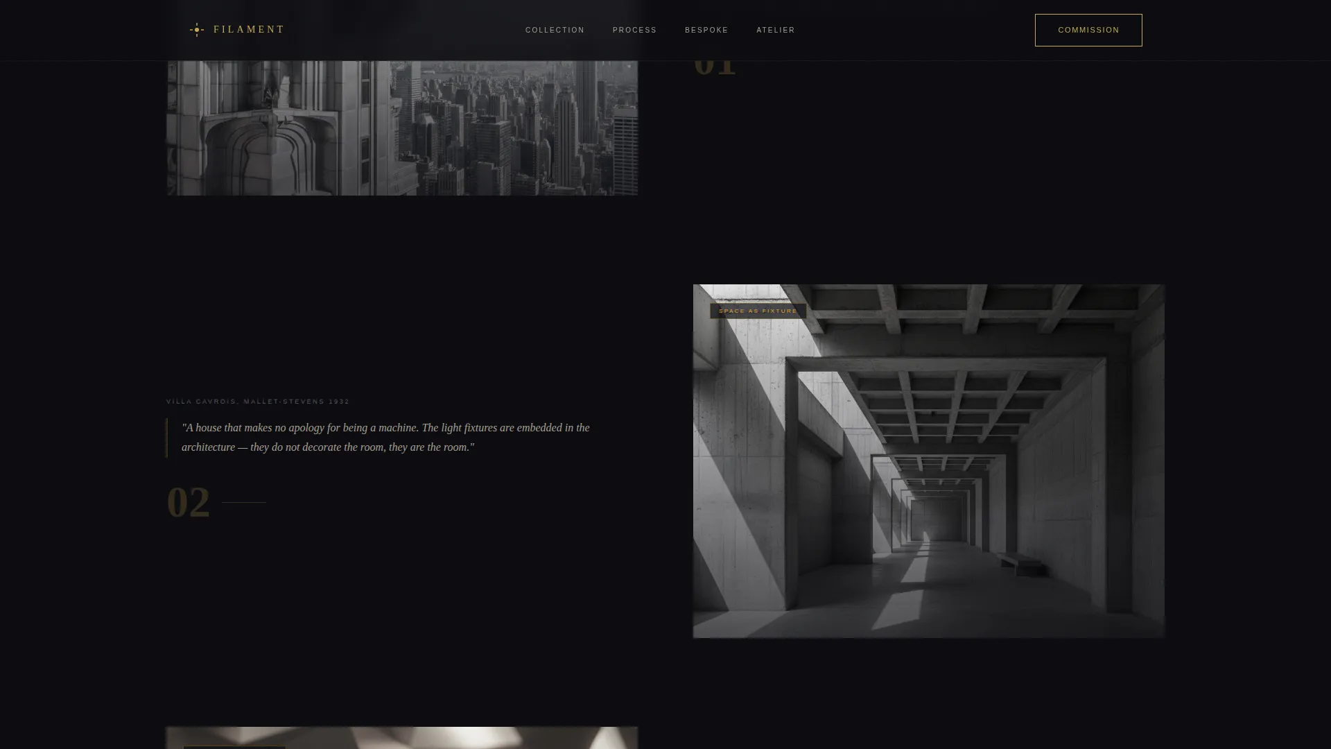 Art Deco Architecture Professional Website Template