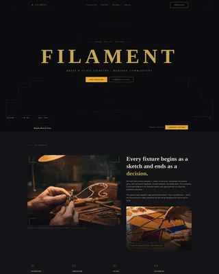 Art Deco Architecture Professional Website Template