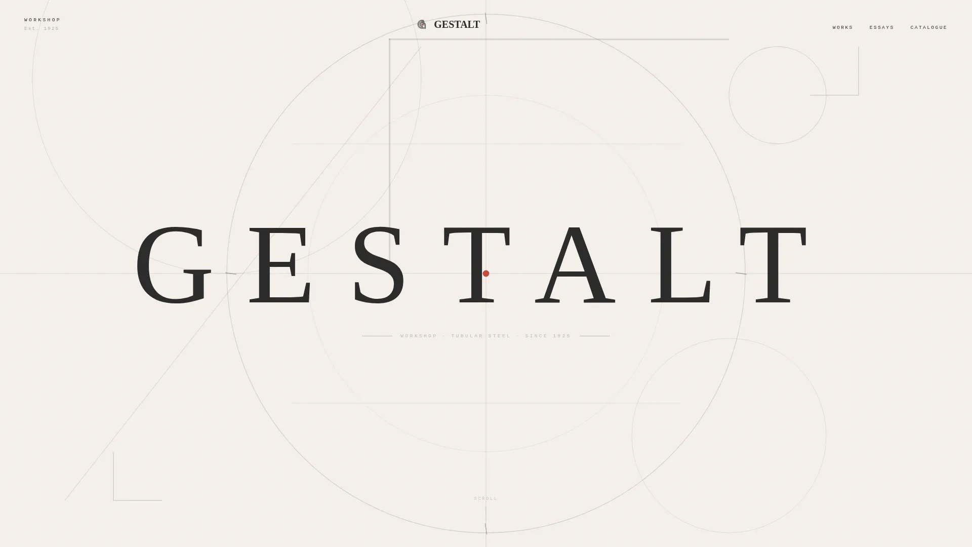 Bauhaus Architecture Professional Website Template