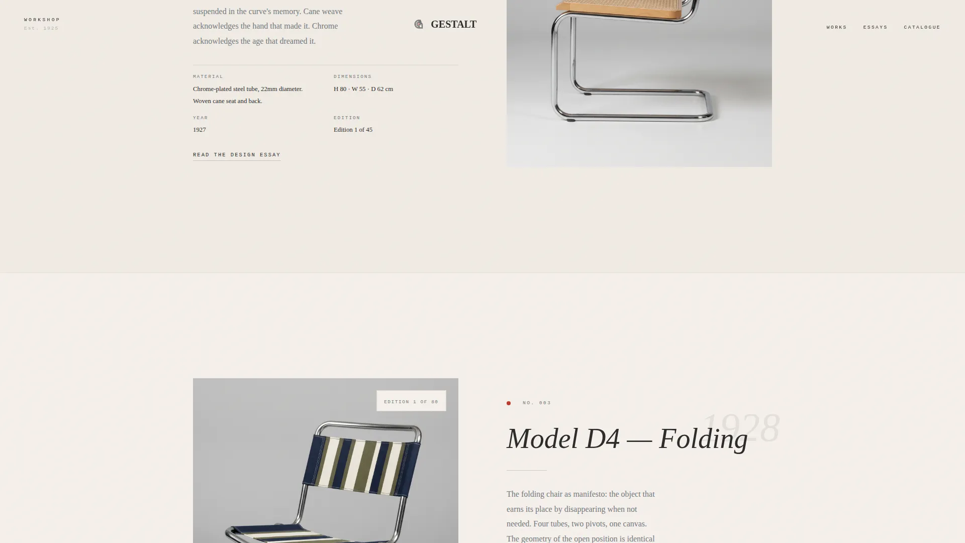 Bauhaus Architecture Professional Website Template