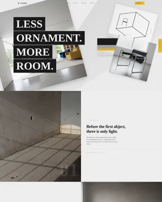 Bauhaus Architecture Blog Website Template