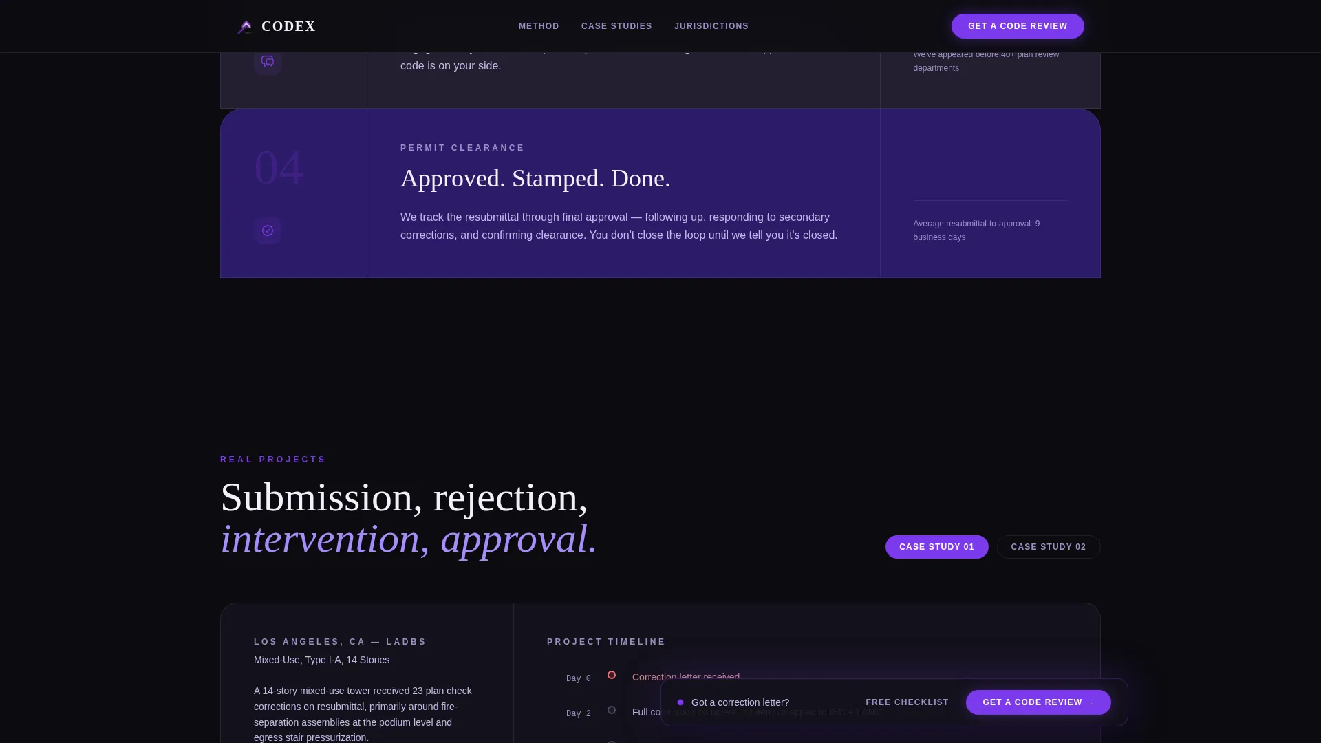 Architectural Technology Portfolio Website Template