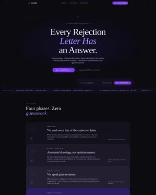 Architectural Technology Portfolio Website Template