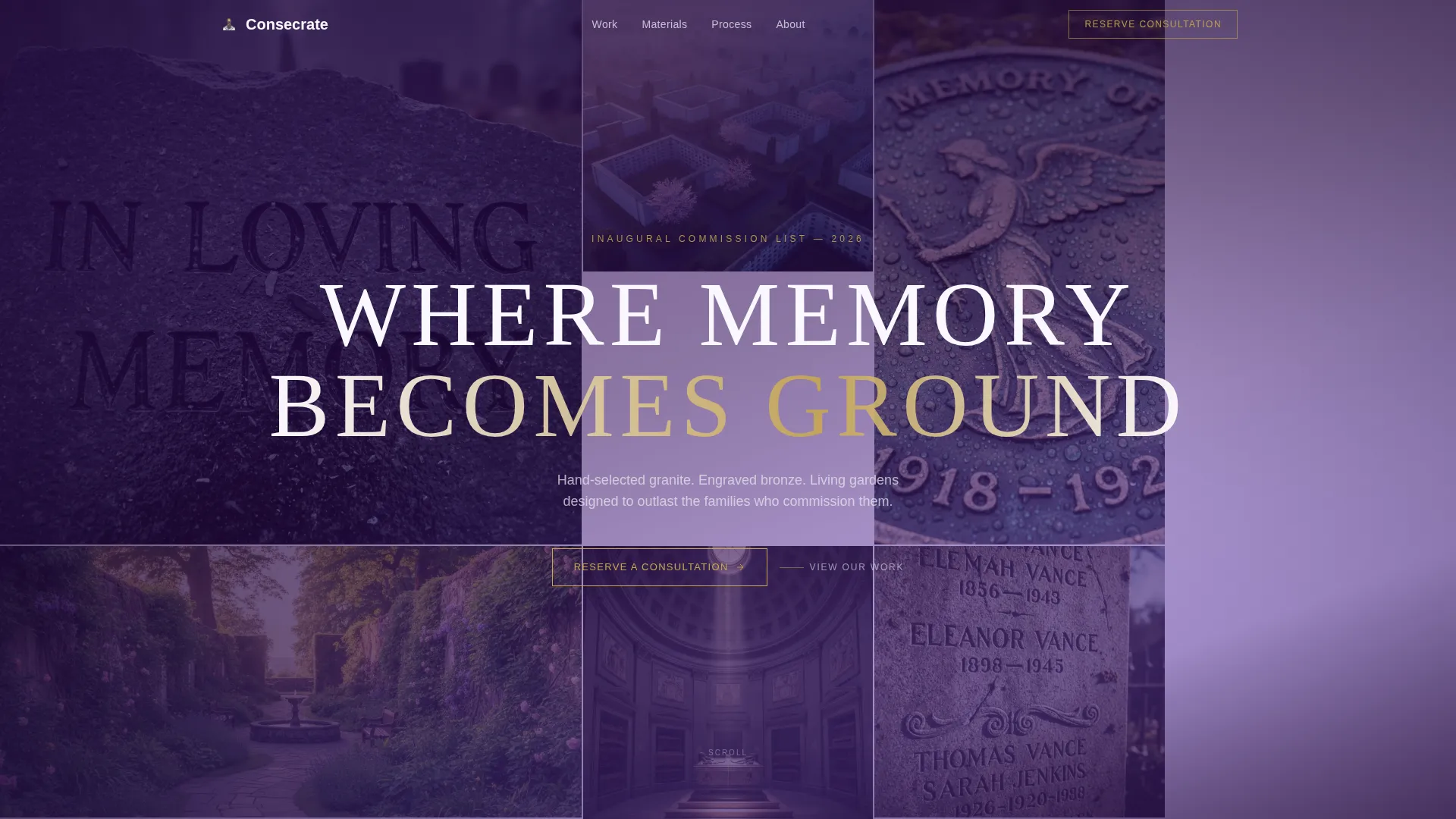 Religious & Cultural Architecture Pre-Launch Website Template