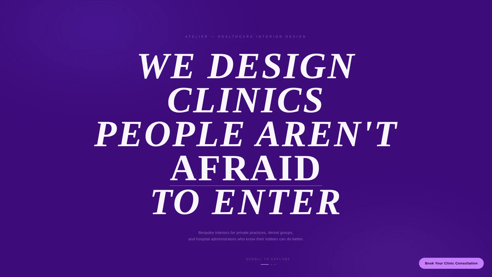 Healthcare & Hospital Design Booking Website Template