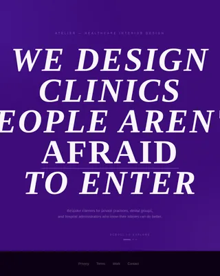 Healthcare & Hospital Design Booking Website Template