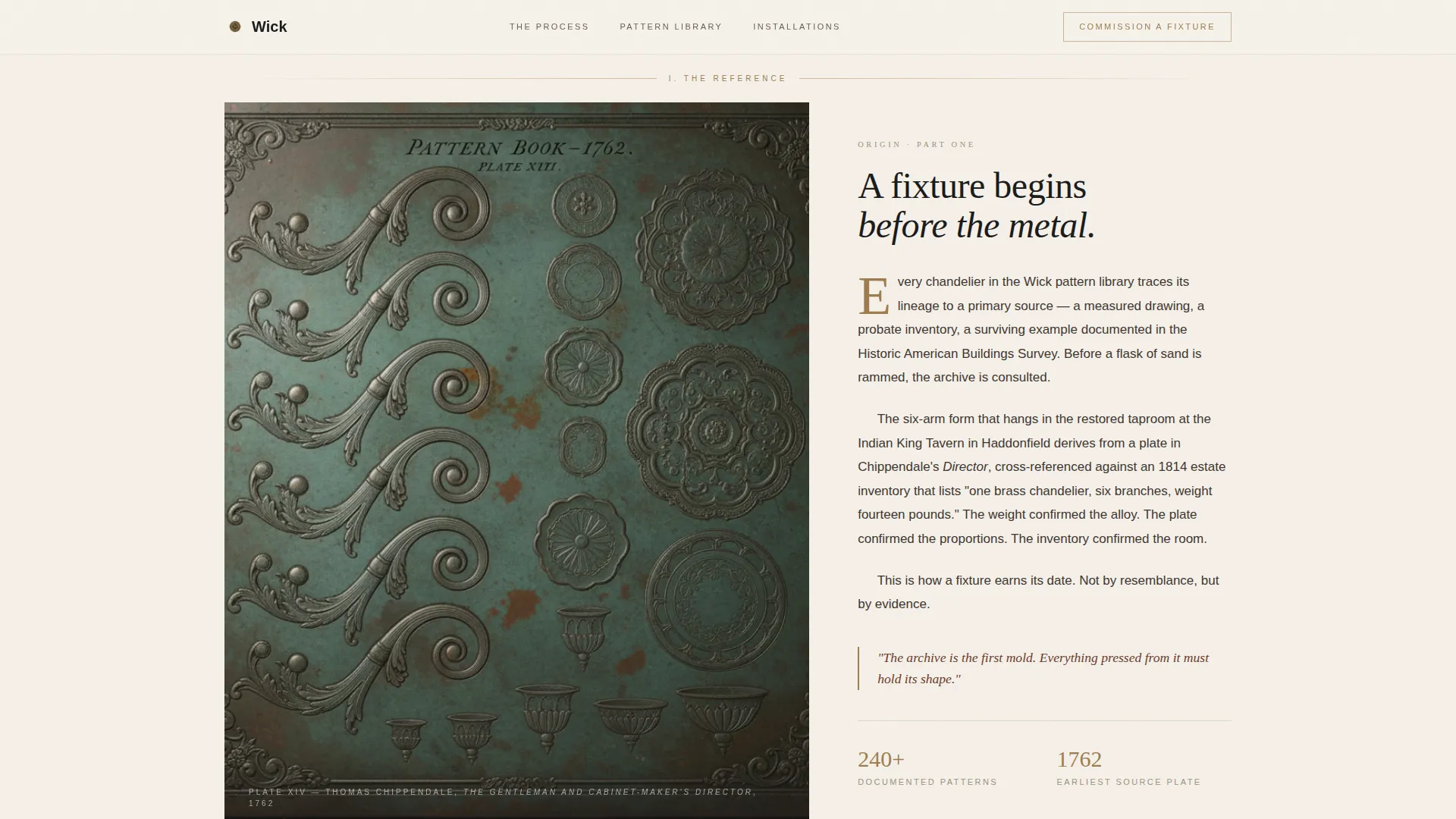 Colonial Architecture Booking Website Template