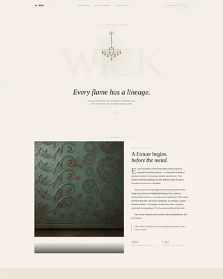 Colonial Architecture Booking Website Template