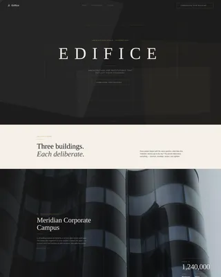Architecture Firm Directory Website Template