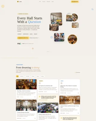 Religious & Cultural Architecture Professional Website Template