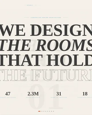 Hospitality & Restaurant Design Portfolio Website Template