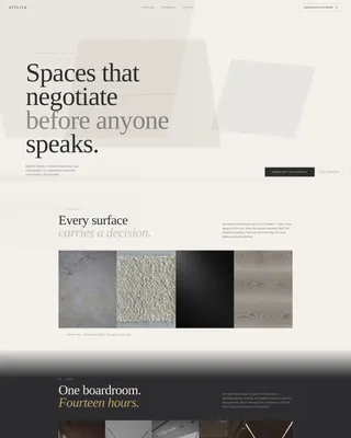 Commercial & Office Design Professional Website Template