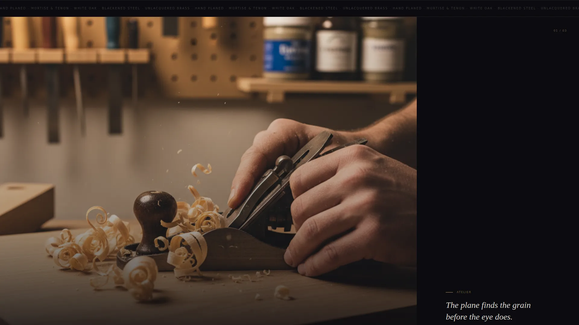 Craftsman Architecture Pre-Launch & Coming Soon Website Template