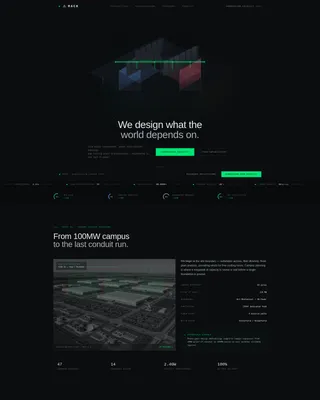 Industrial & Warehouse Design Professional Website Template
