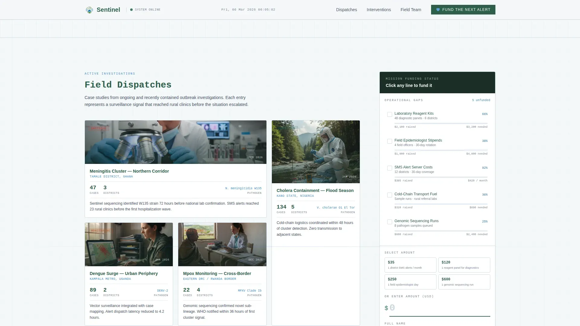 Public Health Department Specialist Professional Website Template