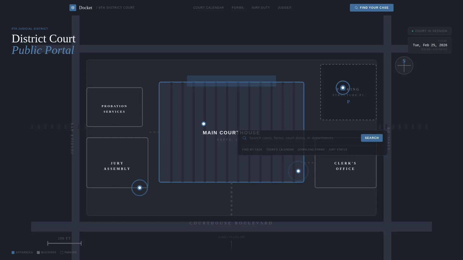 Judiciary & Legal Professional Website Template