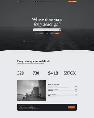 Expert Public Transportation Professional Website Template