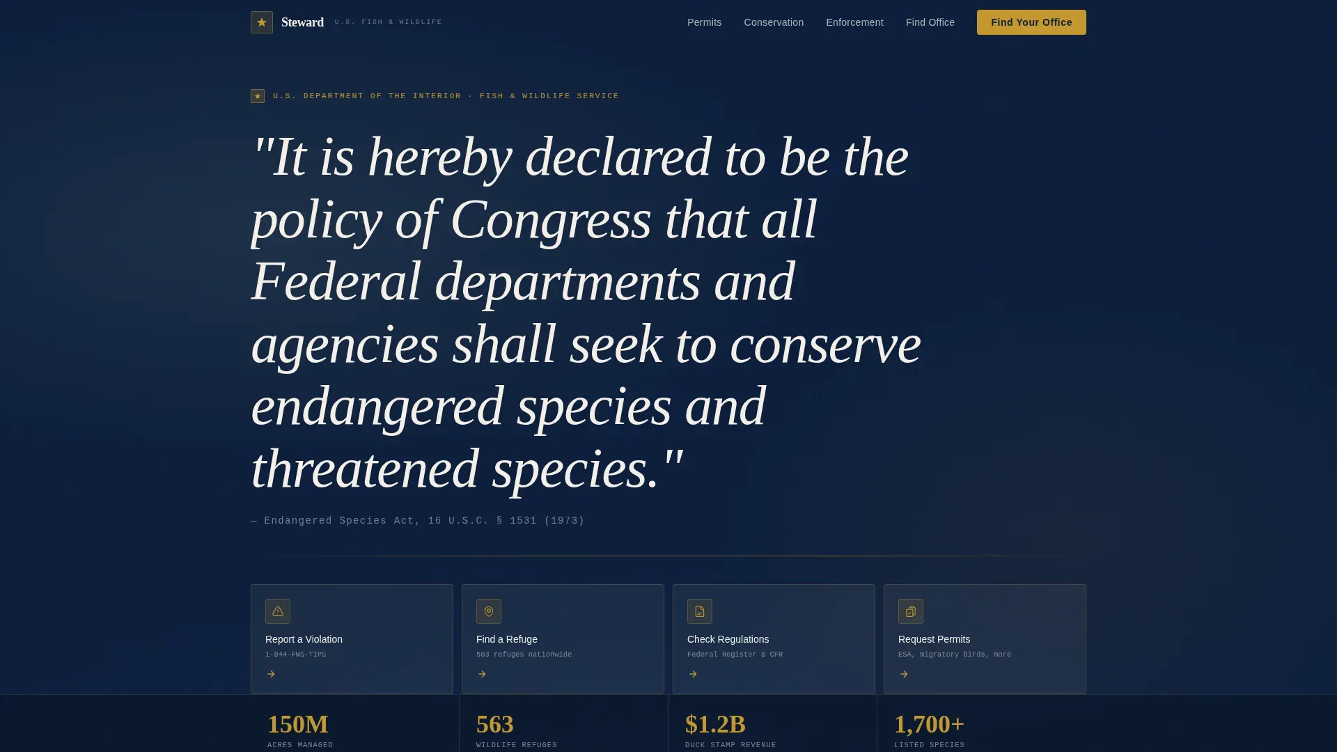 Land & Environmental Agency Specialist FAQ Website Template