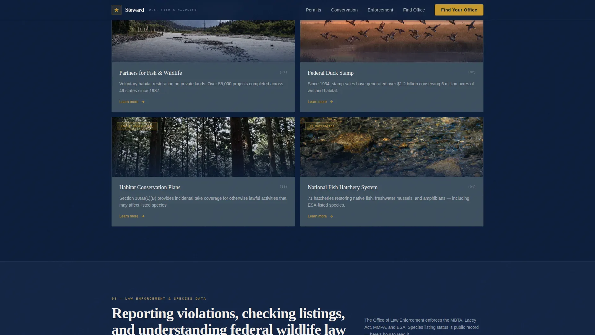 Land & Environmental Agency Specialist FAQ Website Template