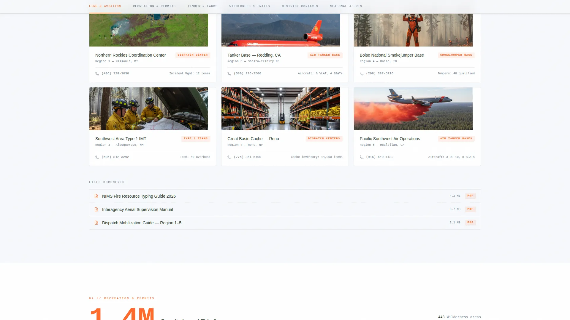 Land & Environmental Agency Directory Website Template