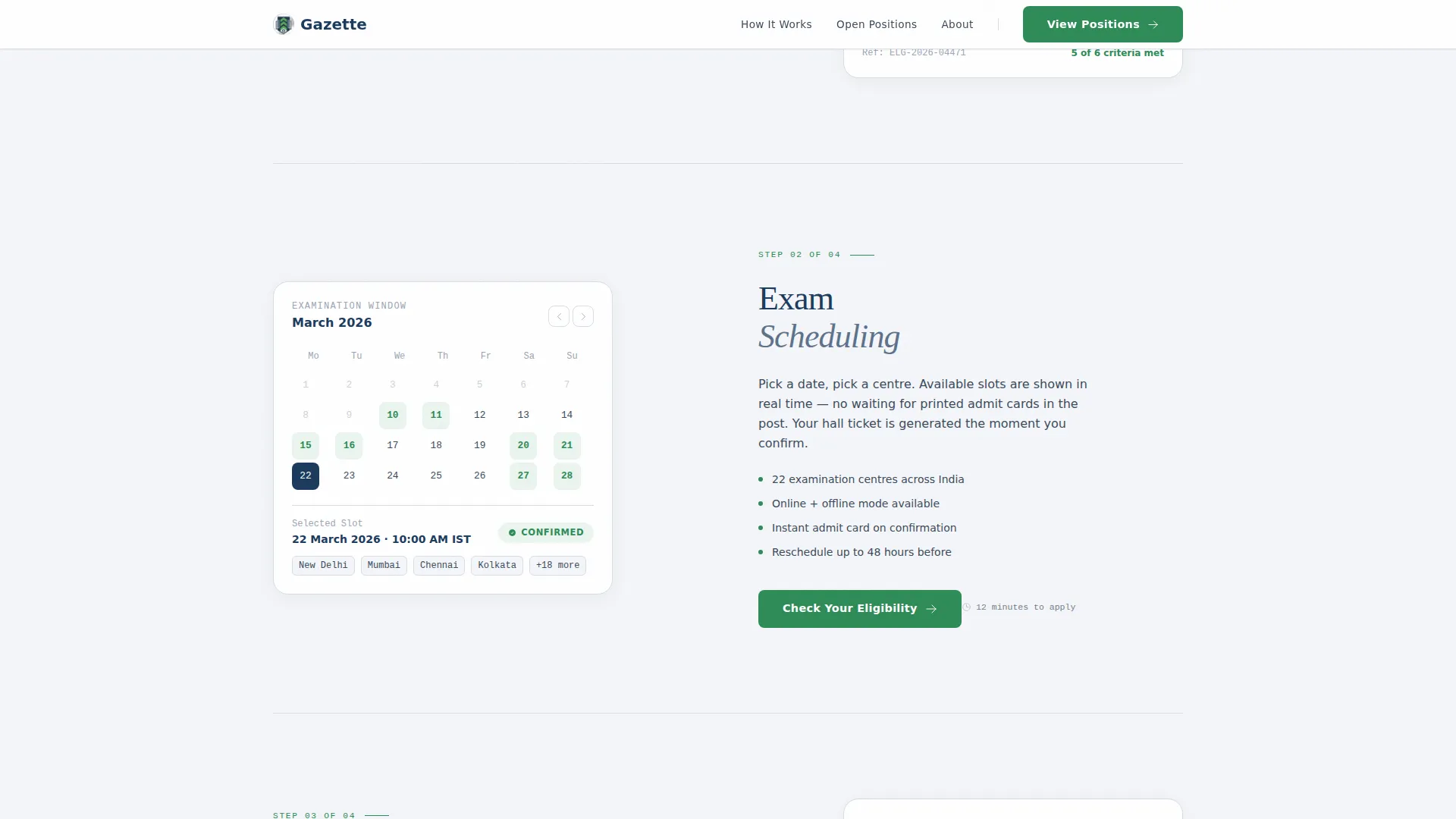 Digital Government Booking Website Template
