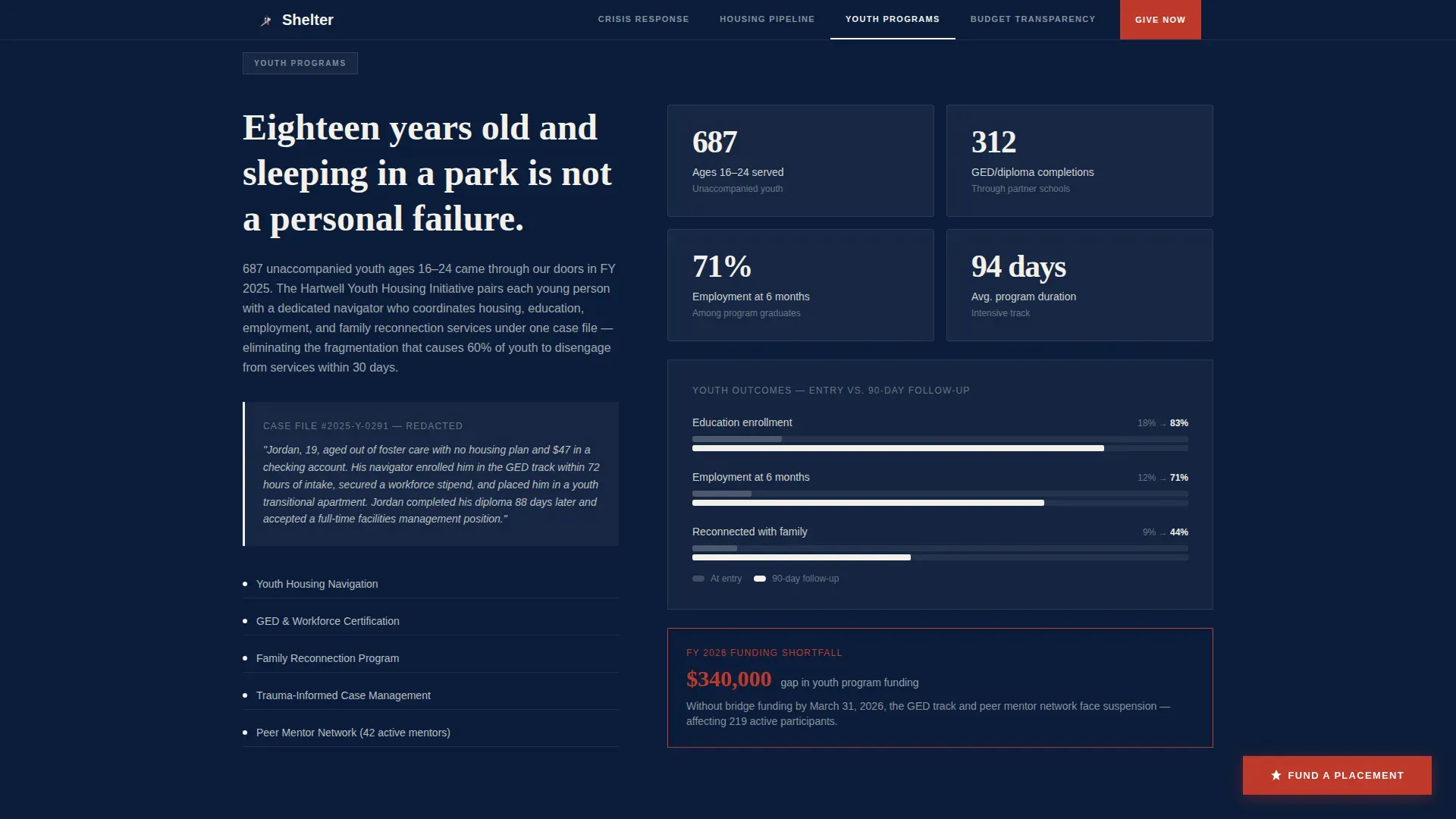 Social Services & Welfare Professional Website Template