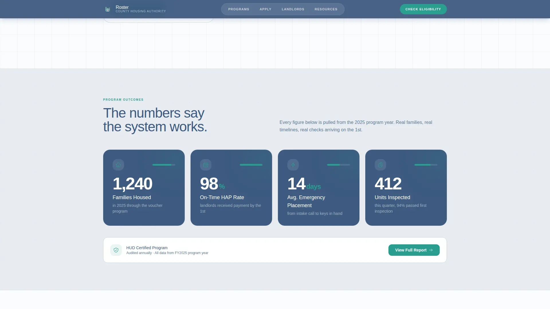 Housing Government Professional Website Template