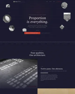 Georgian Architecture Professional Website Template