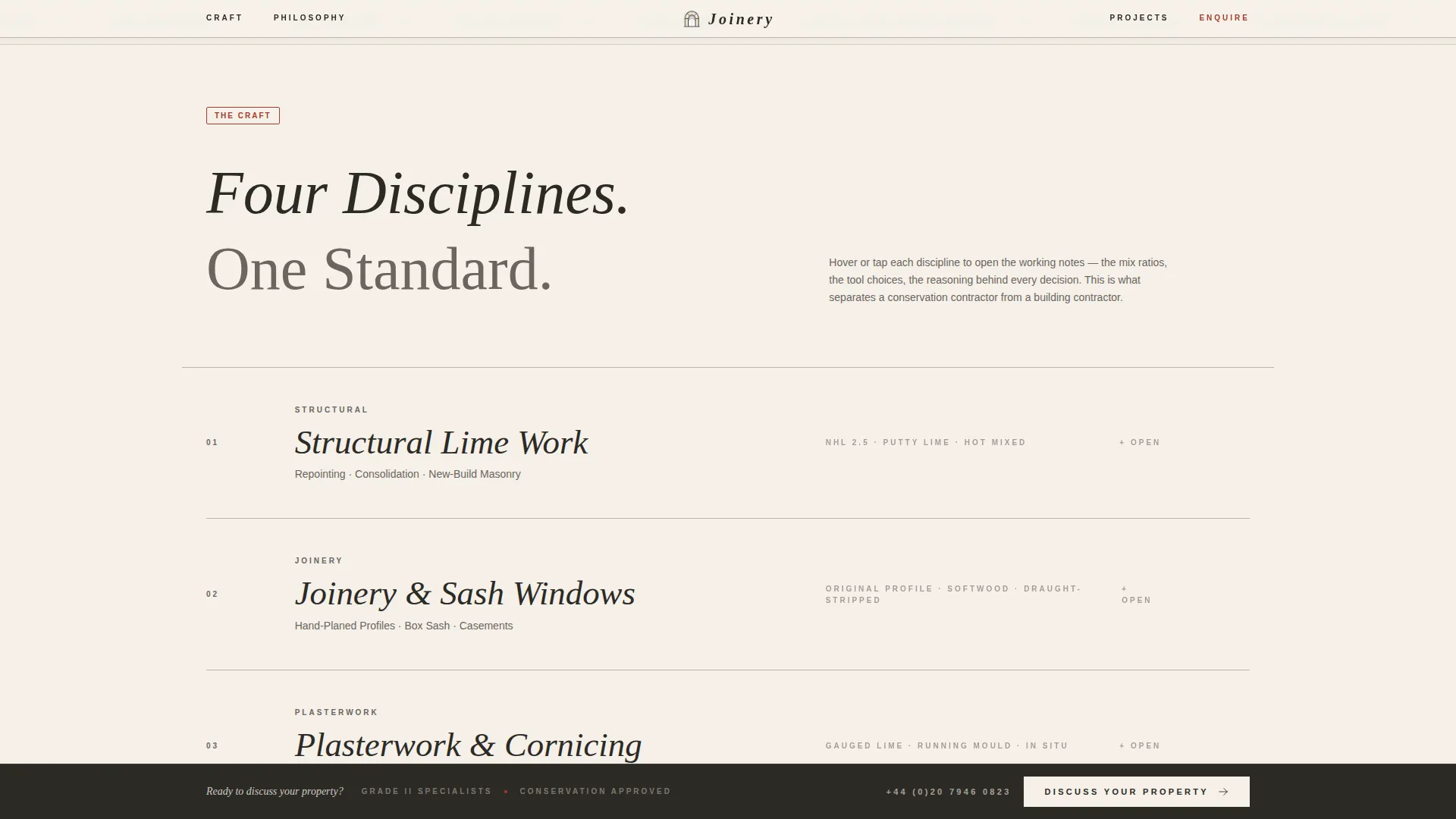 Georgian Architecture Blog Website Template