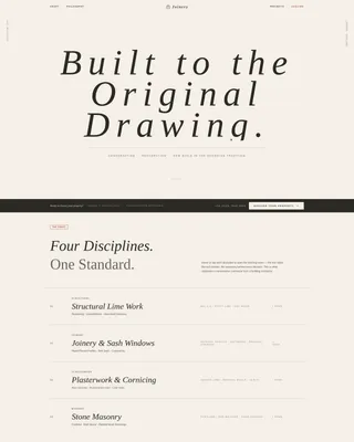 Georgian Architecture Blog Website Template
