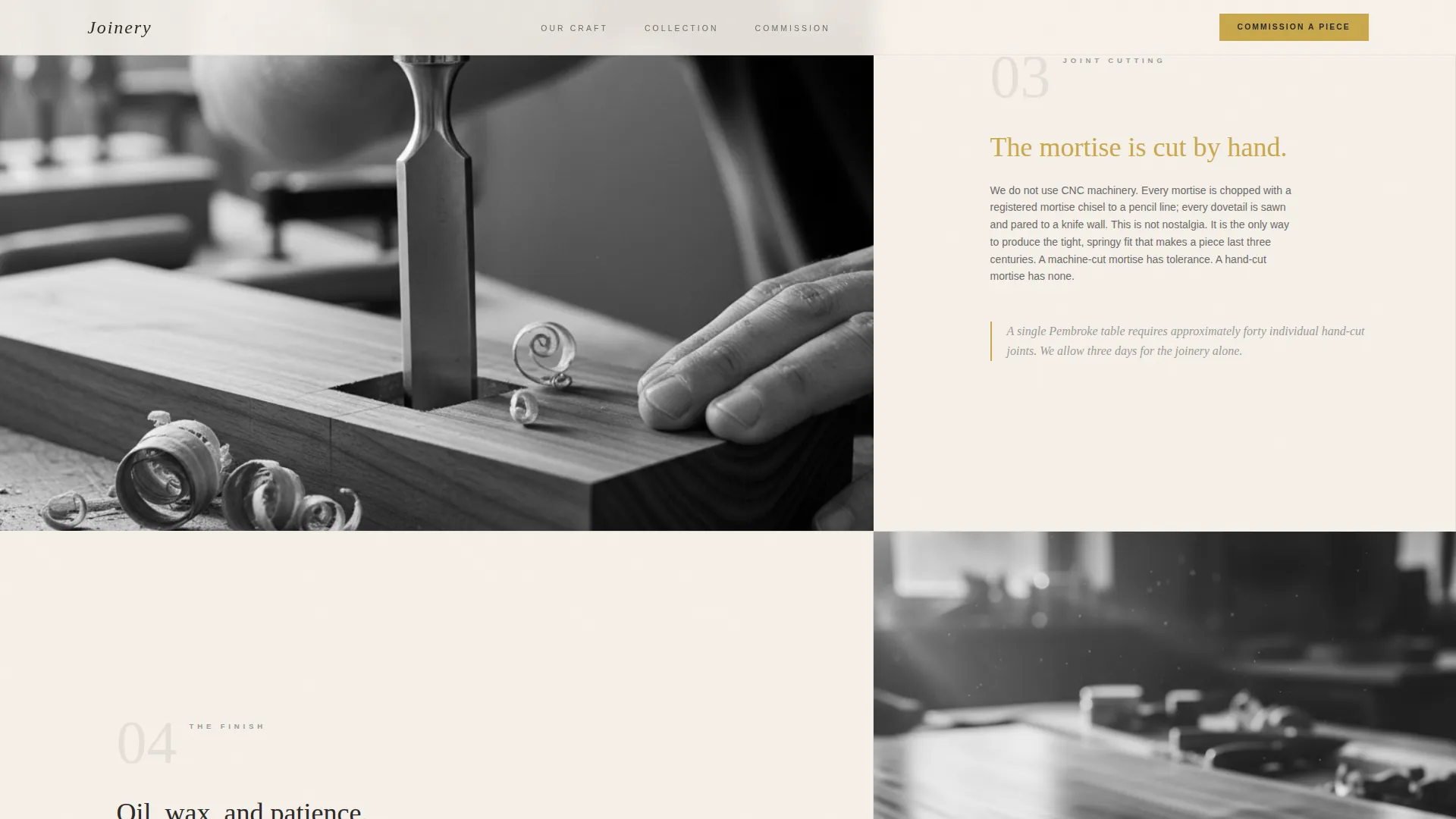 Georgian Architecture Pricing Website Template