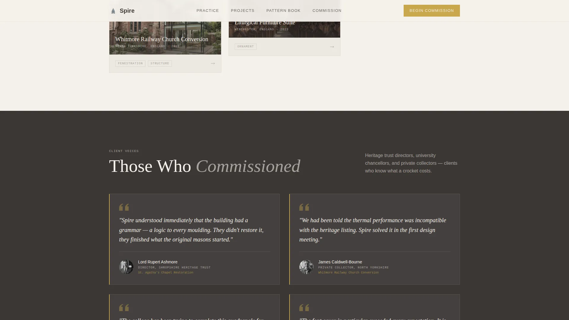 Gothic Revival Architecture Advanced Booking Website Template