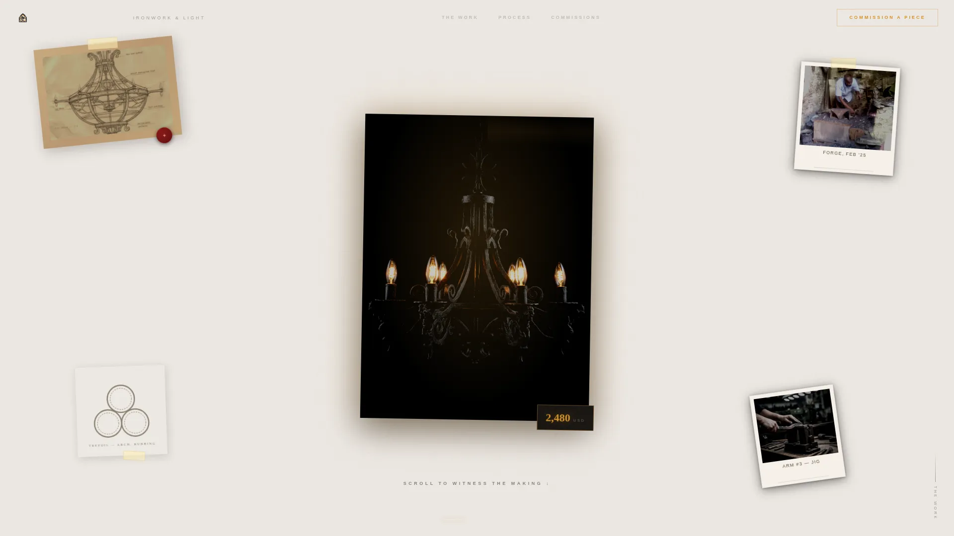 Gothic Revival Architecture Professional Website Template