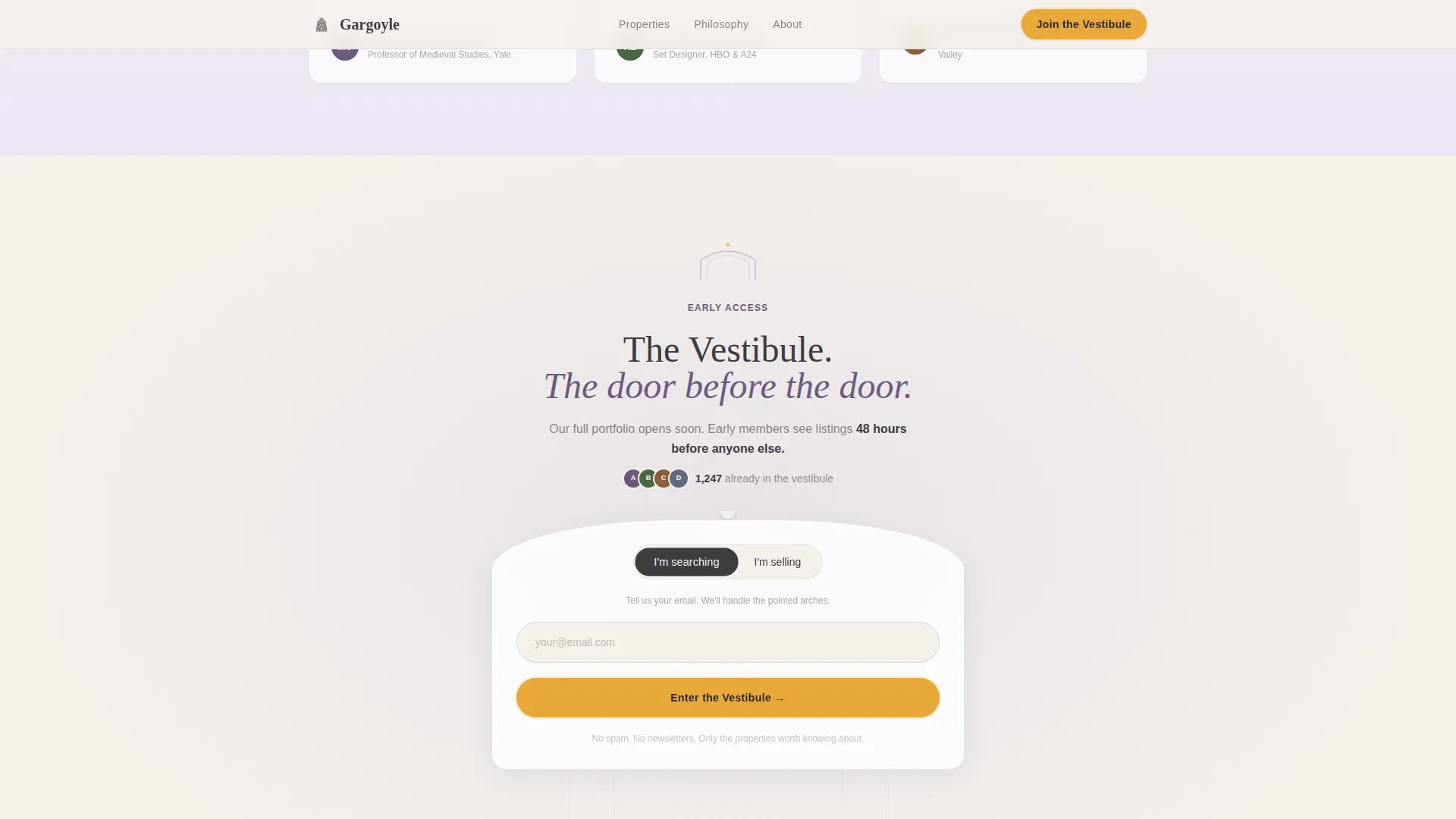 Gothic Revival Architecture Booking Website Template