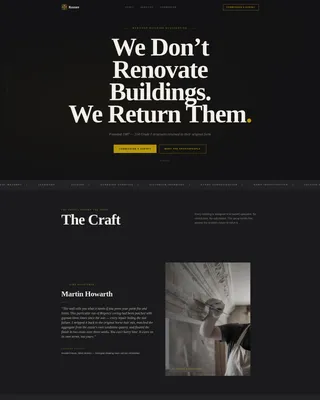 Religious & Cultural Architecture Specialist Professional Website Template