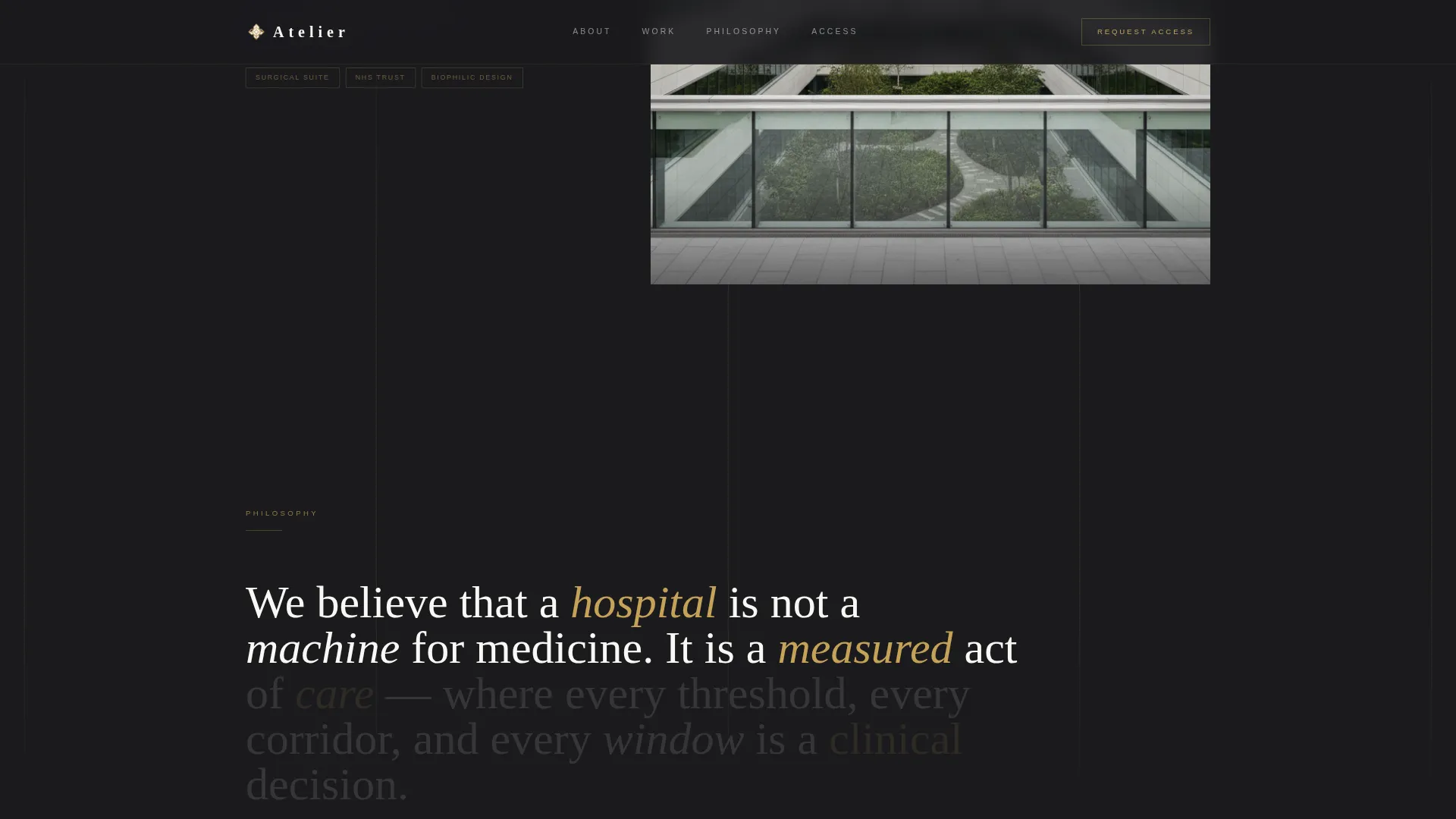Healthcare & Hospital Design Pre-Launch Website Template