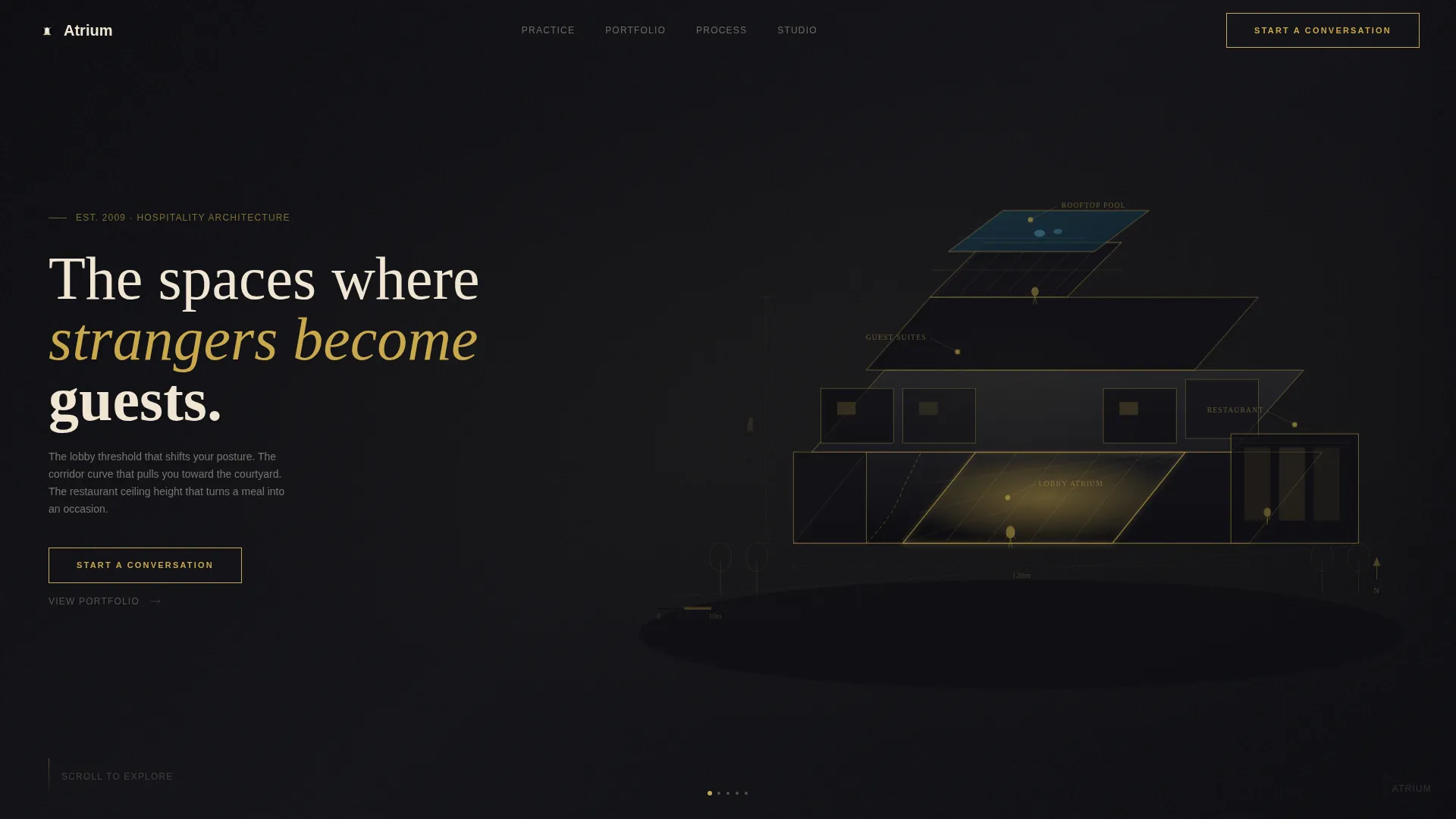 Architecture Firm Portfolio Website Template