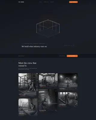 Industrial Architecture Specialist Professional Website Template