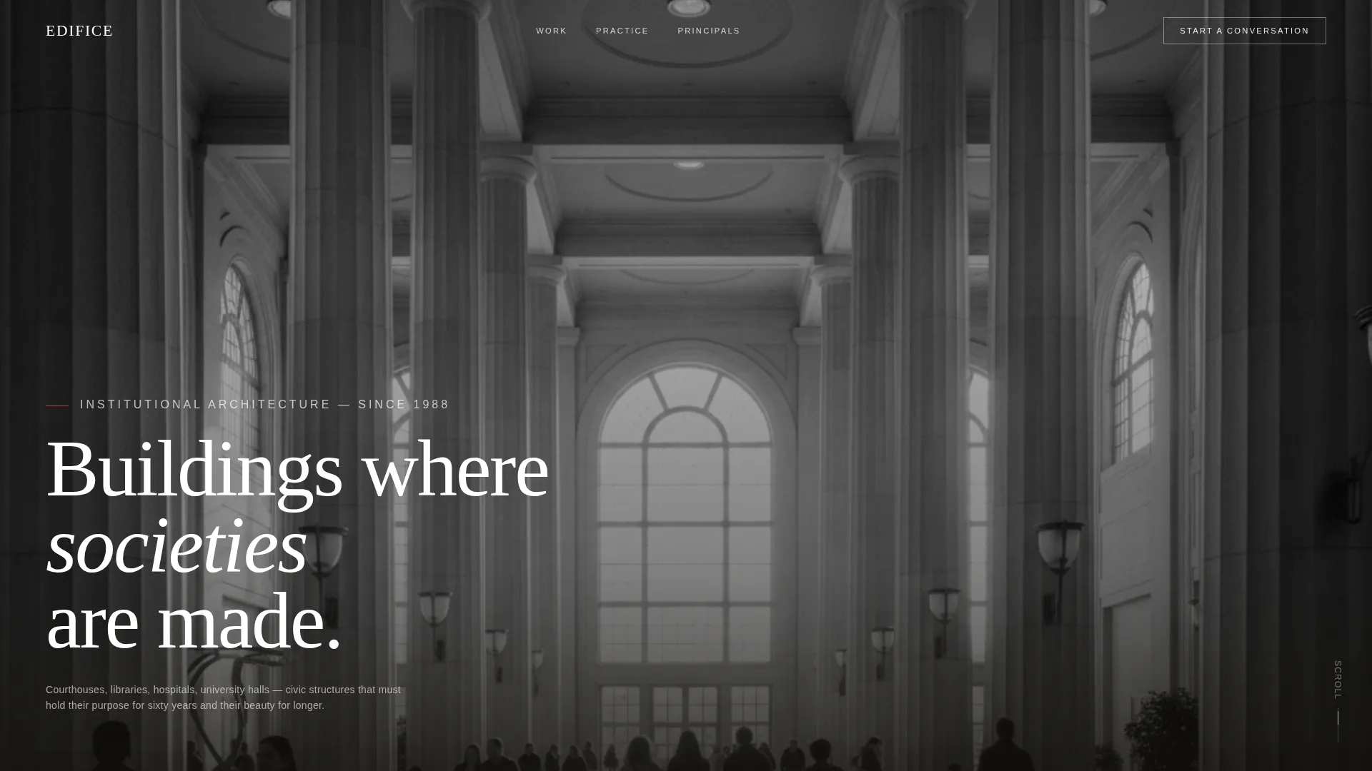 Architecture Firm Professional Website Template