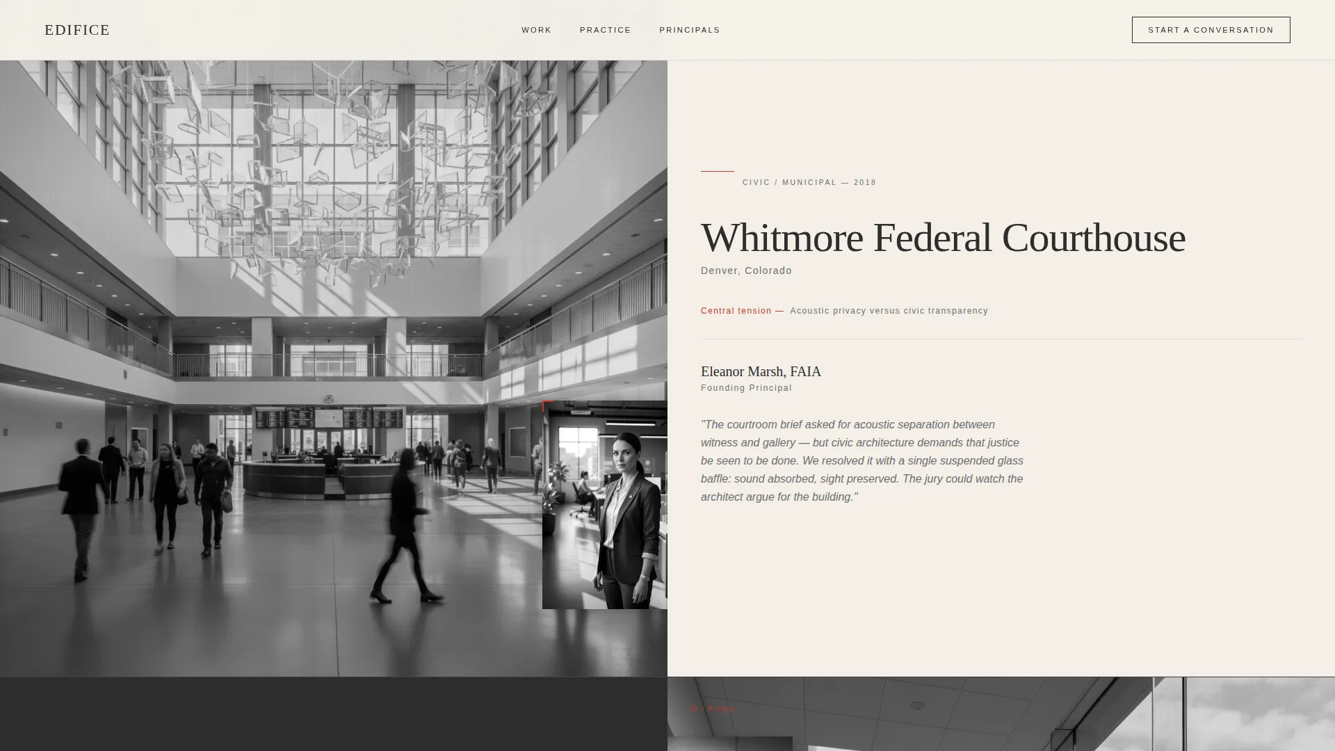 Architecture Firm Professional Website Template