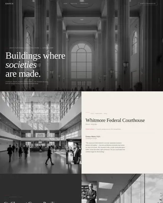 Architecture Firm Professional Website Template