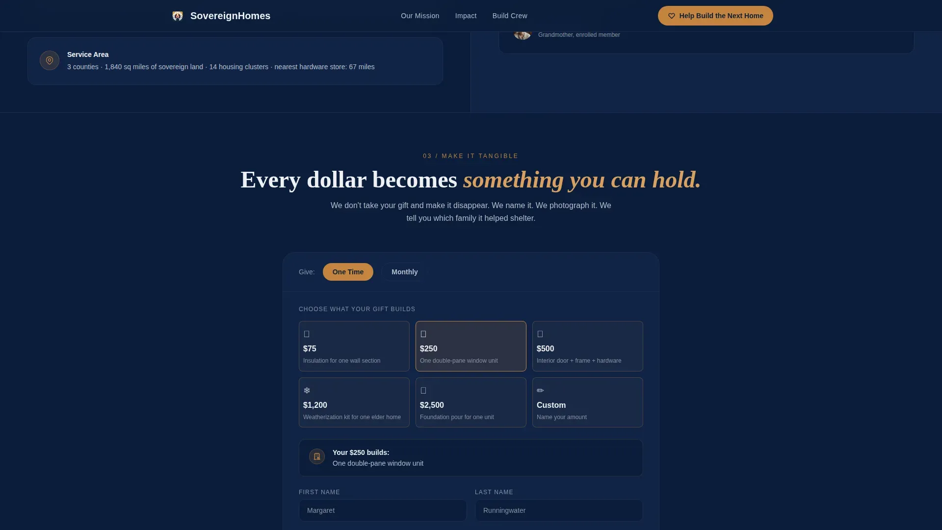 Housing Government Specialist Professional Website Template