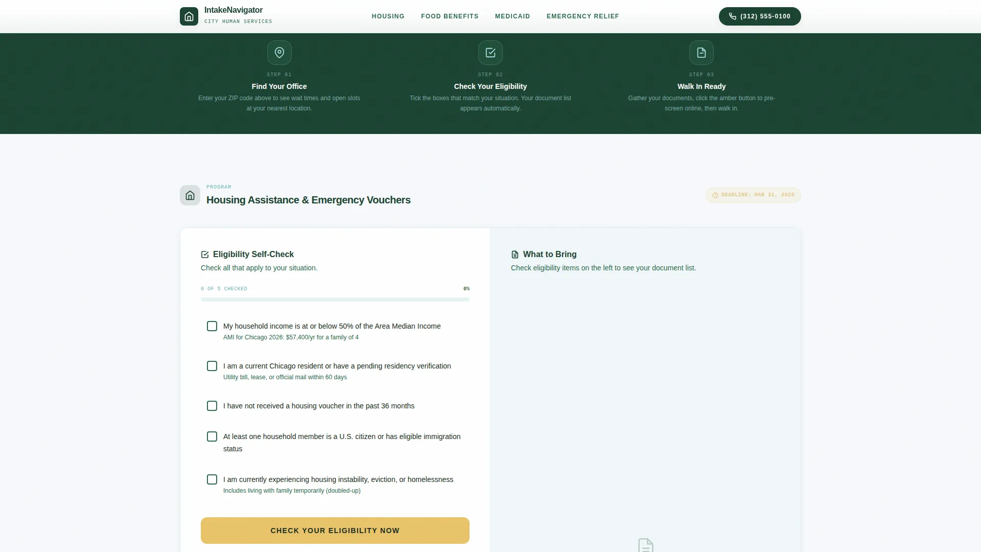 Human Services Government Professional Website Template