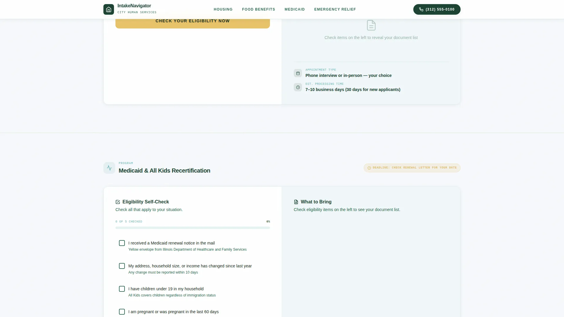 Human Services Government Professional Website Template